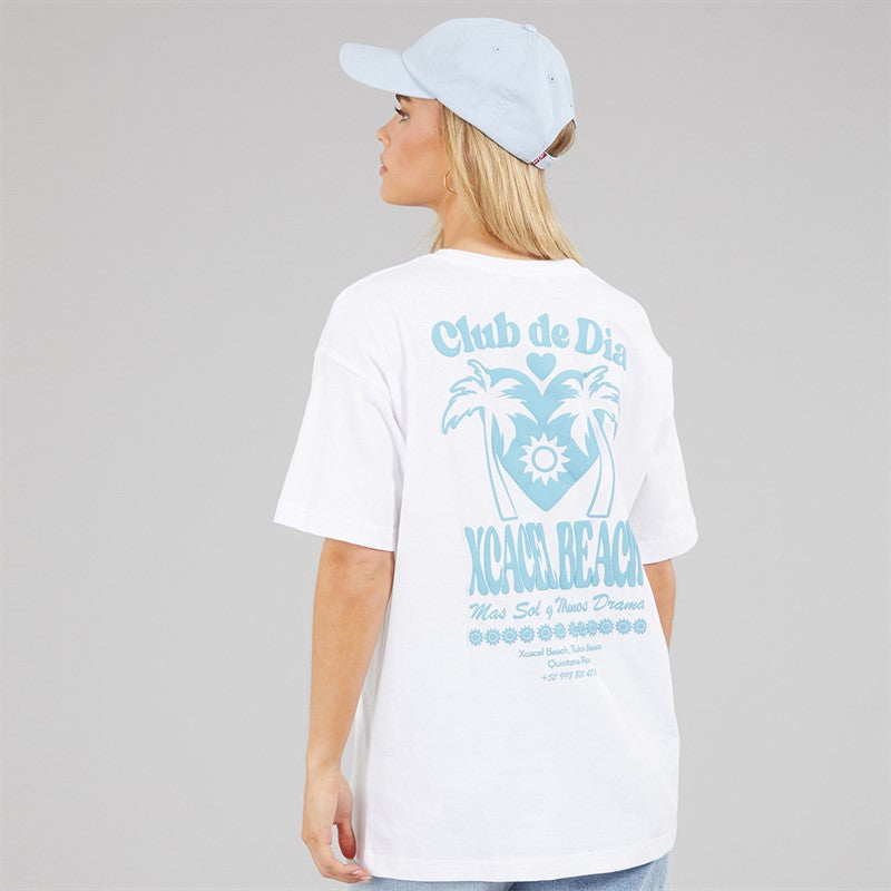 Brave Soul Womens Tulum Graphic T-Shirt