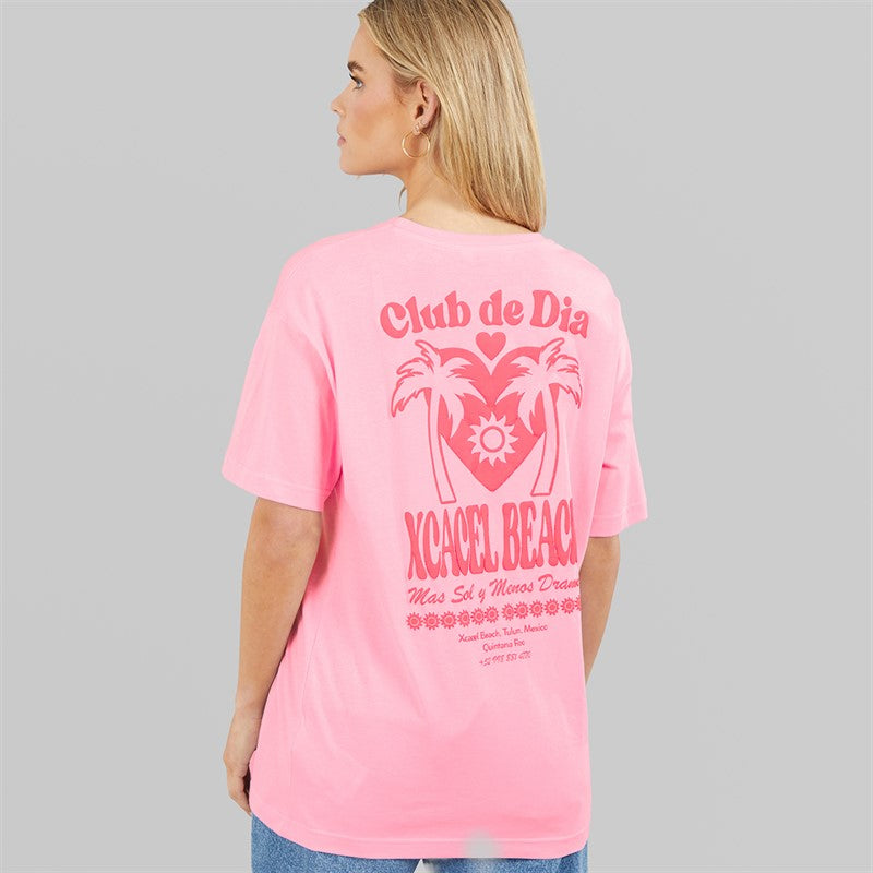 Brave Soul Womens Tulum Graphic T-Shirt