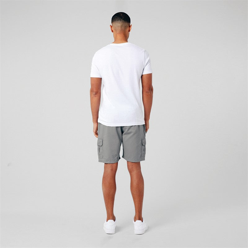 Closure London Mens Two Pack Utility Cargo Shorts Grey/Navy