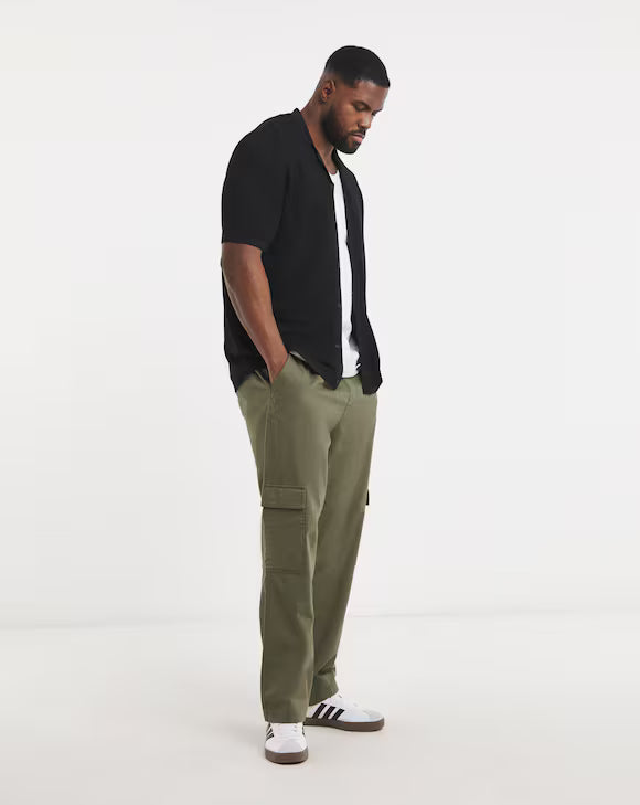 Jack &amp; Jones Chris Knitted Resort Polo - Black