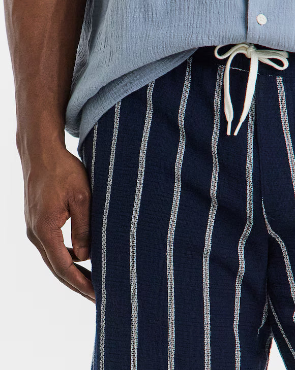 Jack &amp; Jones Coba Stripe Short - Navy