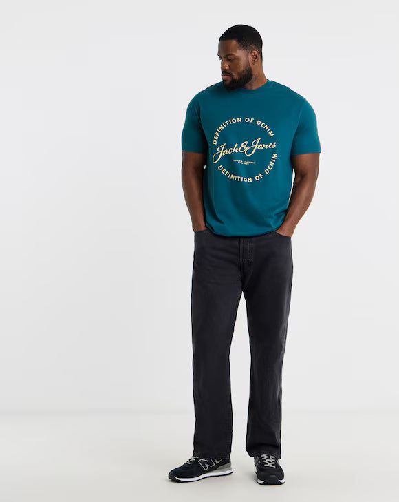 Jack &amp; Jones Grayson Logo T-Shirt 5 Pack - Multi