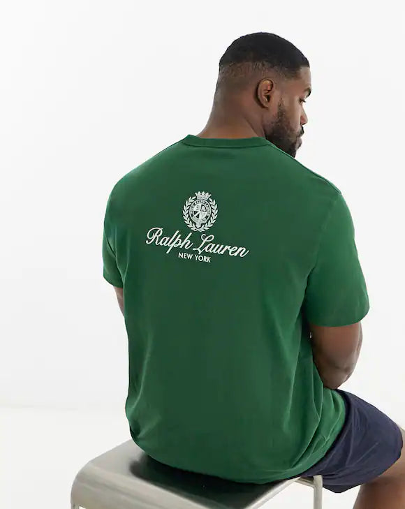 Polo Ralph Lauren Short Sleeve Back Graphic T-Shirt - Forest
