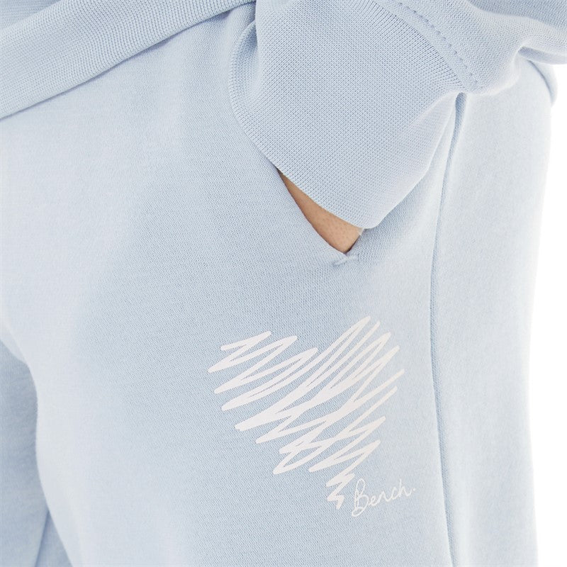 Bench Girls Rosegold Tracksuit Set Light Dusky Blue