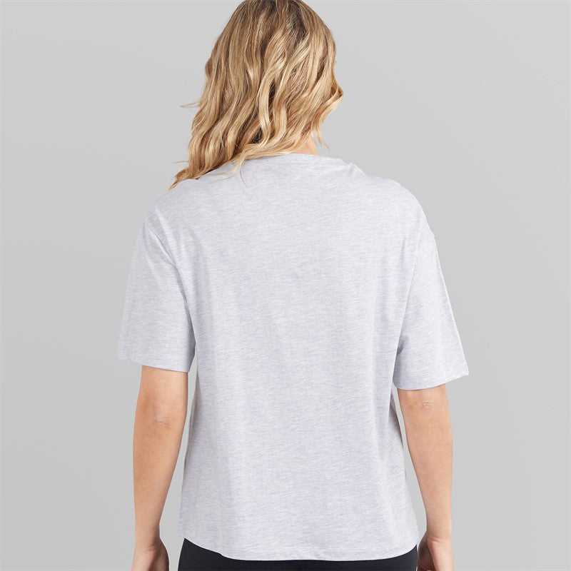 Bench Womens Jilen T-Shirt Grey Marl