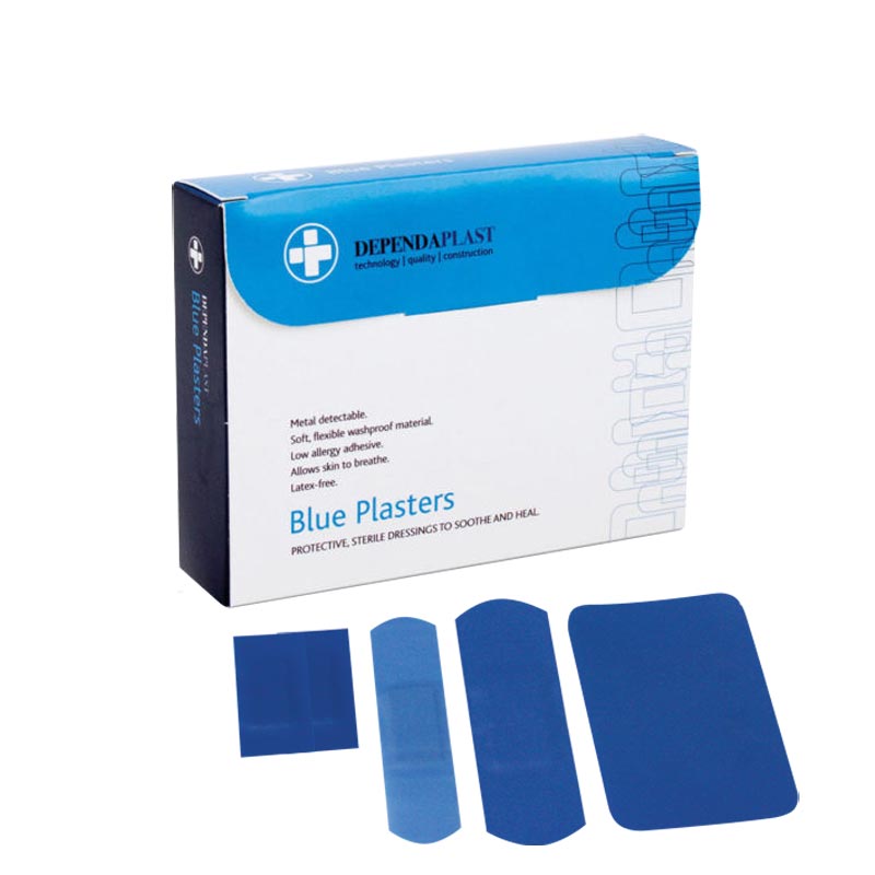 Koolpak Washproof Blue Plasters