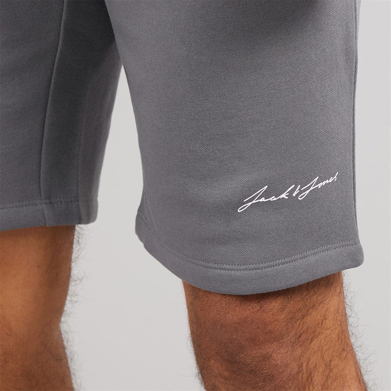 JACK &amp; JONES Mens Jaxon T-Shirt And Shorts Set Castlerock