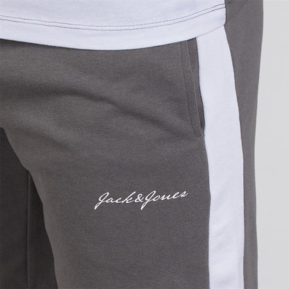 JACK &amp; JONES Mens Trip T-Shirt And Shorts Set Castlerock