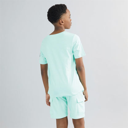 JACK &amp; JONES Boys Drive T-shirt And Shorts Set Island Paradise