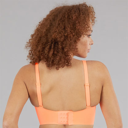 Womens NB RC Running Sports Bra Hot Mango