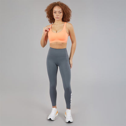 Womens NB RC Running Sports Bra Hot Mango