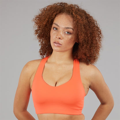 Womens NB Power X High Impact Sports Bra Orange