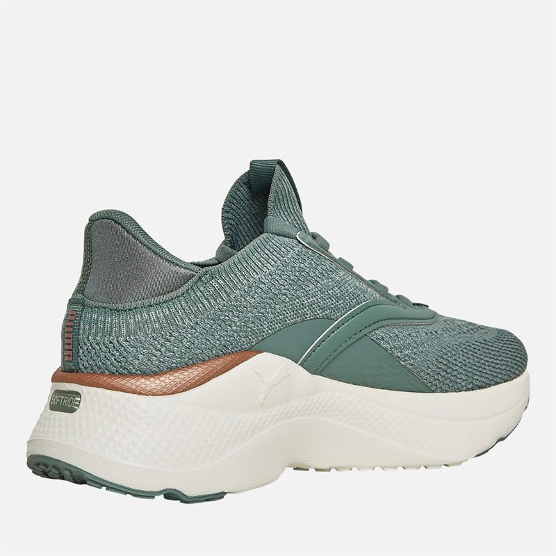 Puma Womens Softride Mayve Neutral Running Shoes Green Moon/Cool Mid Gray/Warm White