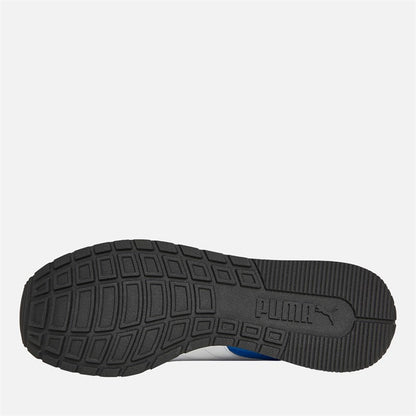 Puma Mens ST Runner V4 Nylon Trainers Vivid Blue/White/Black