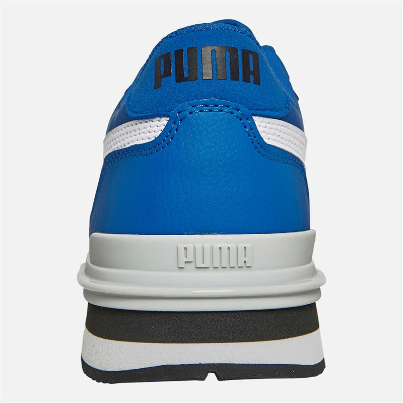 Puma Mens ST Runner V4 Nylon Trainers Vivid Blue/White/Black
