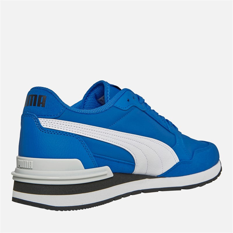 Puma Mens ST Runner V4 Nylon Trainers Vivid Blue/White/Black