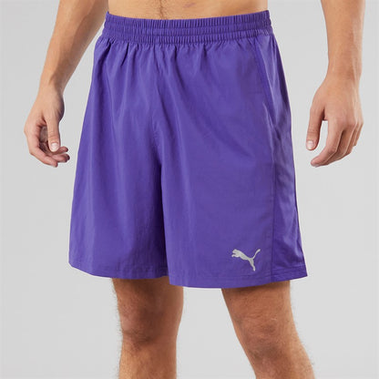 Puma Mens Run Favorite Velocity 7 Inch Running Shorts Galactic Gray