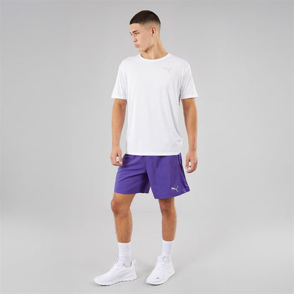Puma Mens Run Favorite Velocity 7 Inch Running Shorts Galactic Gray