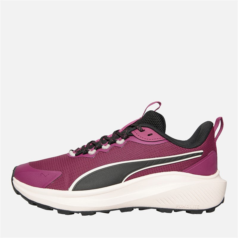Womens Skyrocket Lite Trail Running Shoes Berry/ Black/Jasmine Flower