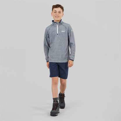 Regatta Boys Loco 1/2 Zip Fleece Navy/Navy