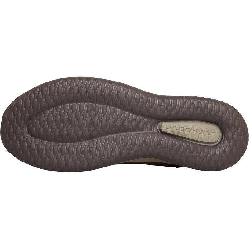 Mens Delson Axton Shoes Dark Brown