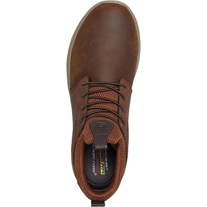 Mens Delson Axton Shoes Dark Brown