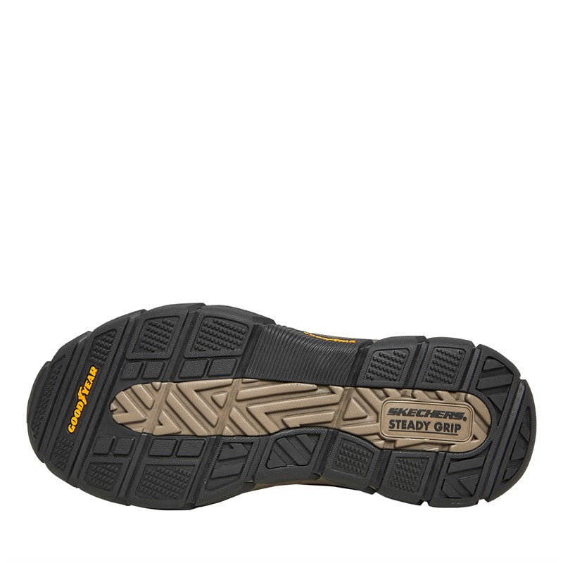 SKECHERS Mens Respected Boswell Boots Dark Brown