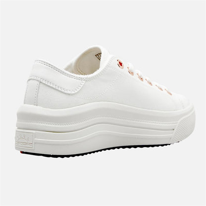 SKECHERS Womens Bobs Whinnie High Ranking Platform Trainers White