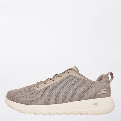 SKECHERS Mens Go Walk Max Adir Trainers Taupe