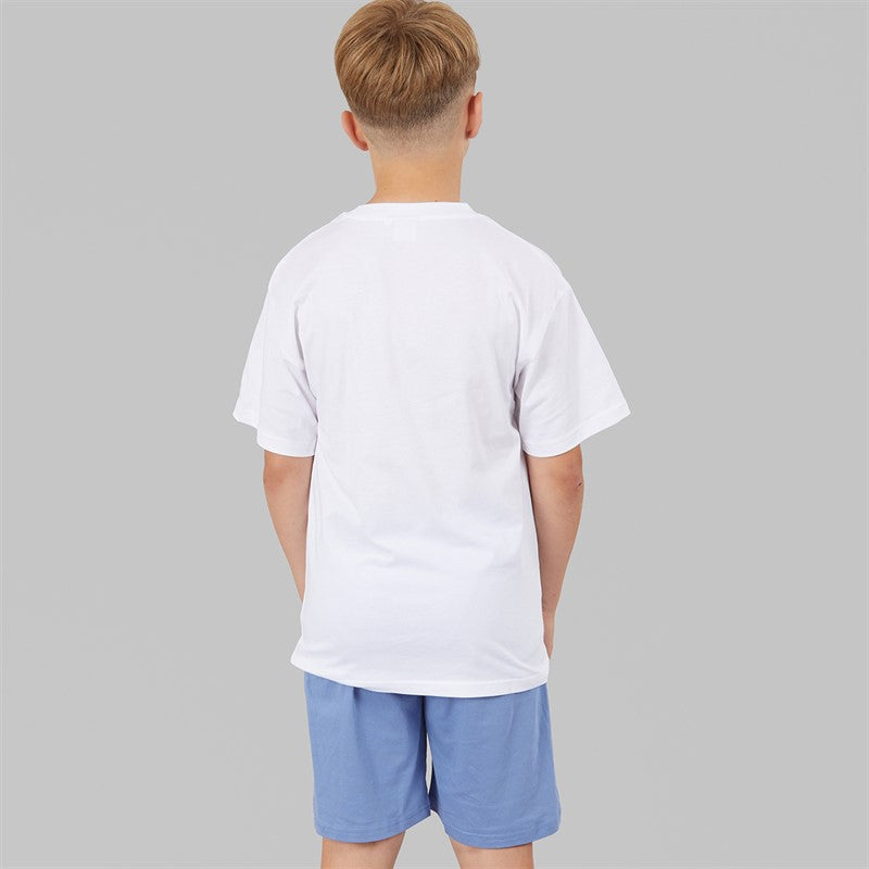 BOSS Boys T-Shirt And Bermuda Shorts Set White